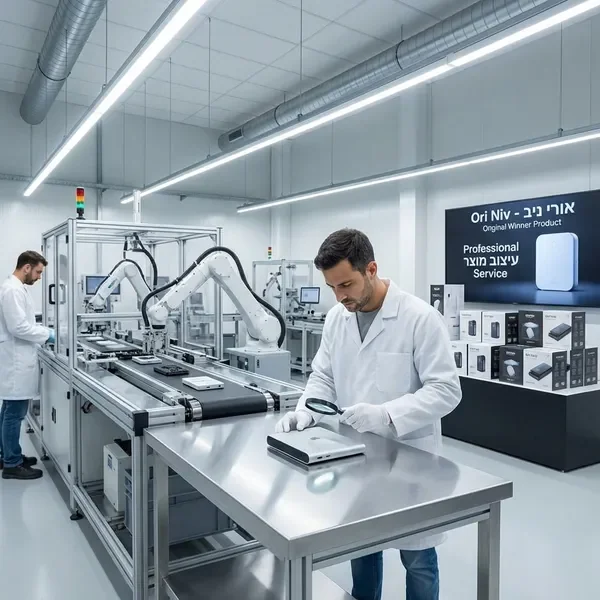 ליווי תהליך ייצור המוצר